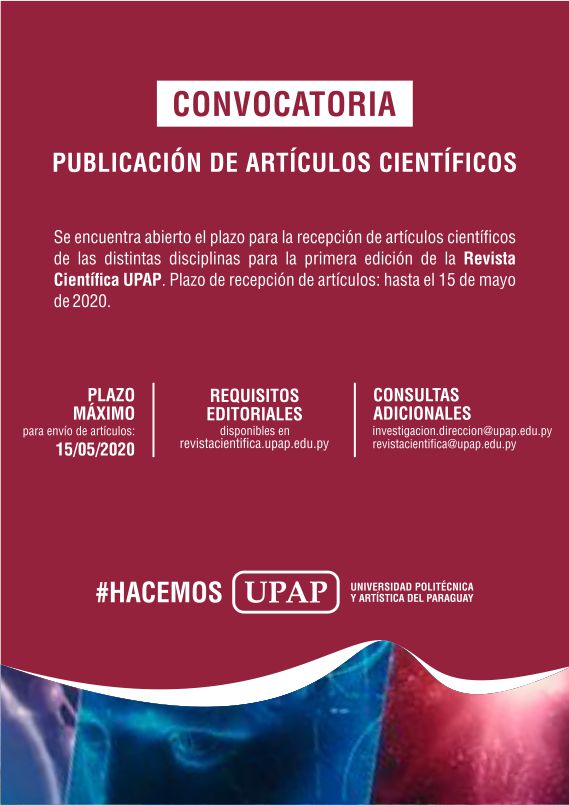 Avisos Revista Científica Upap 